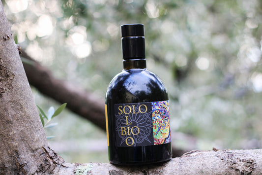 Huile d'olive bio vierge extra Italienne pressée à froid. Issue de l'habile mélange de variétés endémiques de Toscane (BTLE 0,5LT)